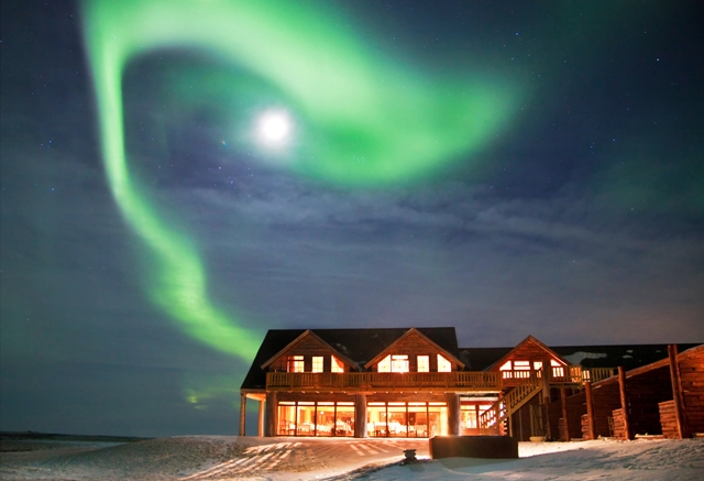 Iceland hotel Northern Lights