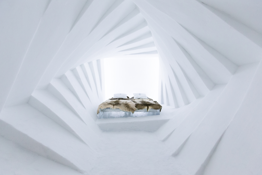 Ice room at Ice Hotel