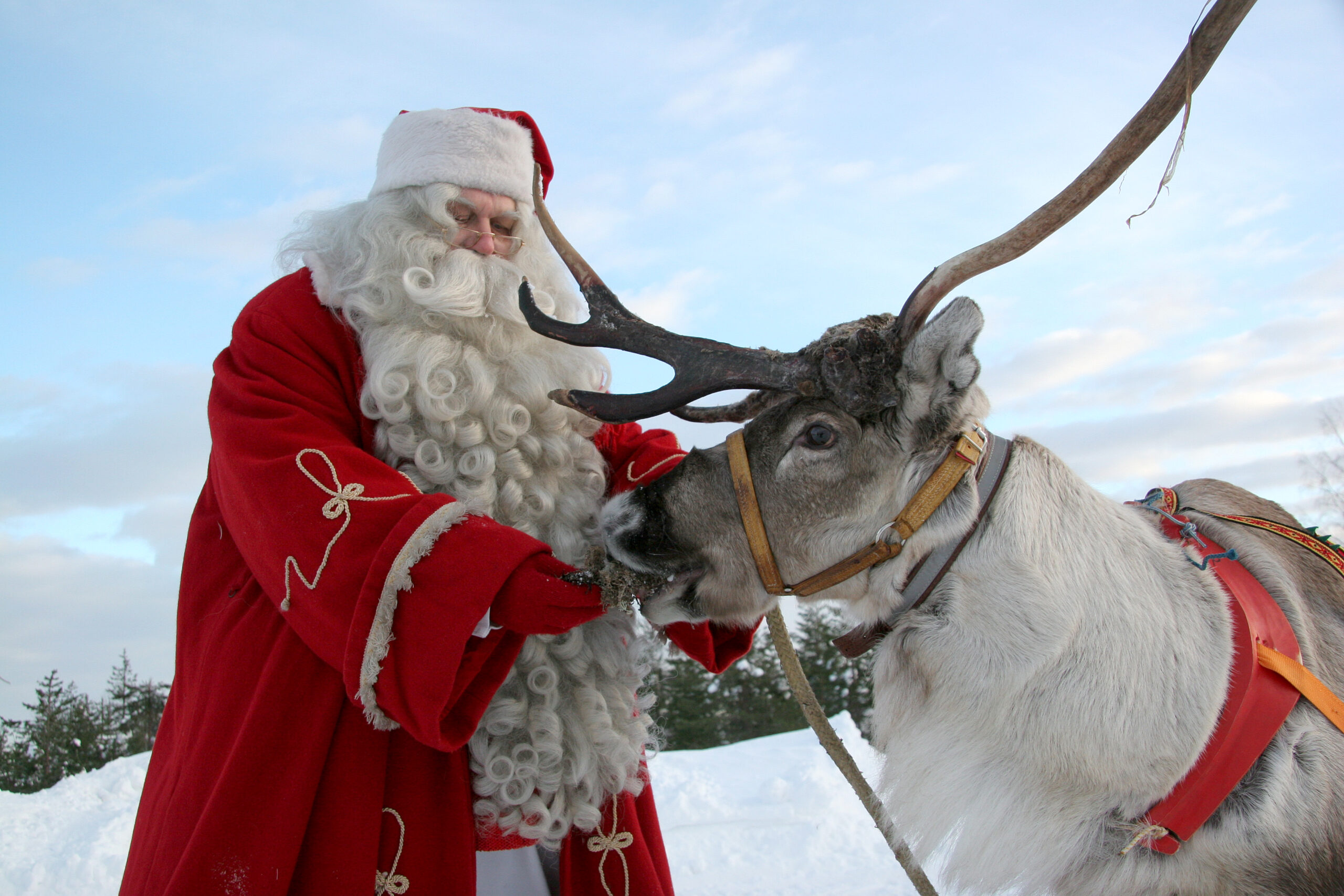 meet santa in lapland
