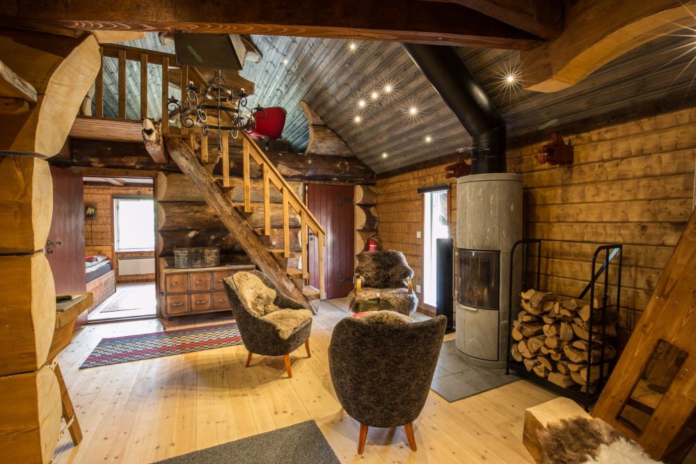 viking cabin living area