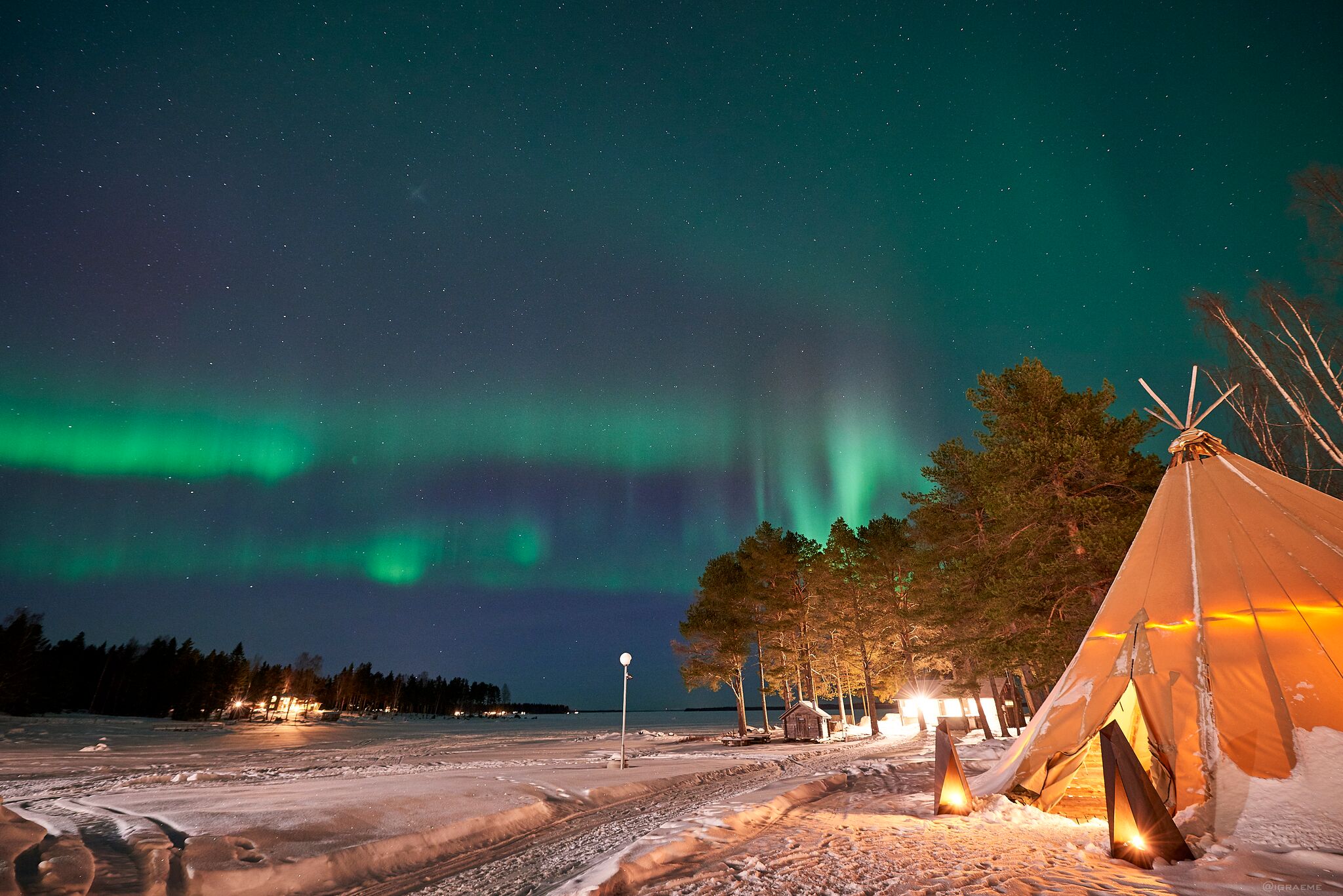 Northern Lights in Sweden