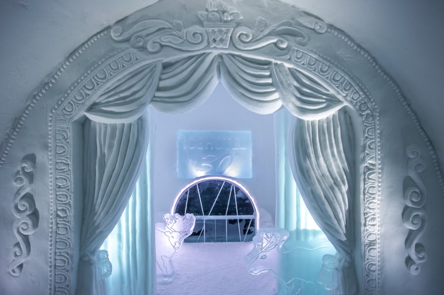 Icehotel Celebrates 30 Years ice design