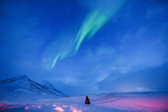 Svalbard Winter Polar Night