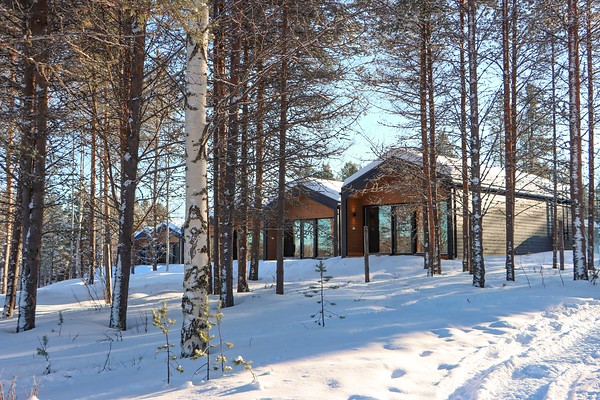 arctic lake villa Wilderness hotel nellim-M