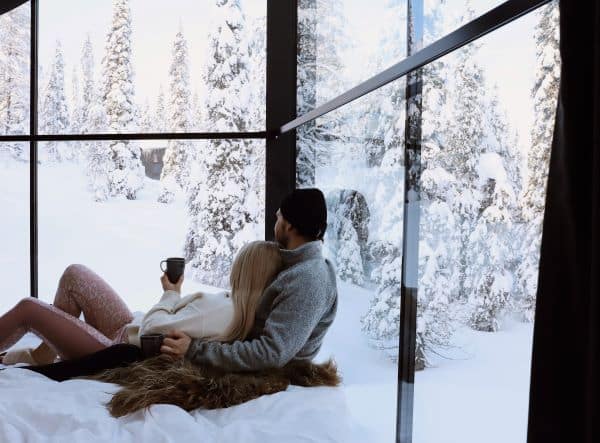 Magical-Pond-couple-inside-igloo