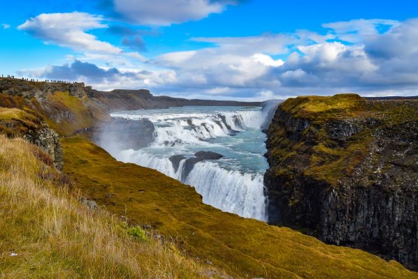 waterfall in iceland
