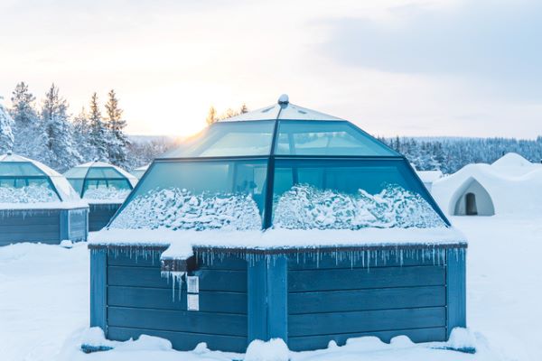 Glass igloos - Winter - Arctic SnowHotel & Glass Igloos-9