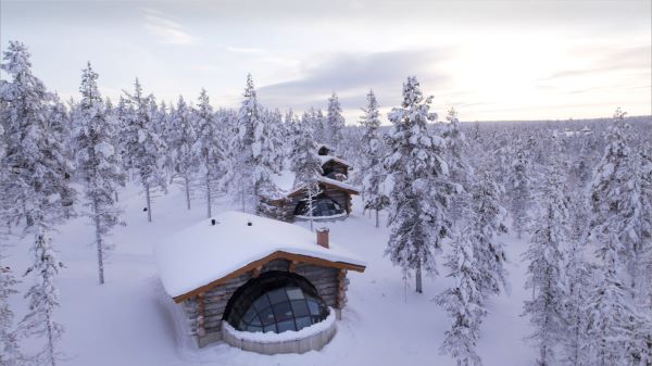 kakslauttanen kelo glass igloo